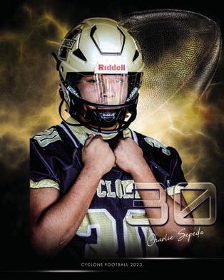 Charlie Sepeda, Senior, Second Team Running Back, Honorable Mention Linebacker KKR Photography