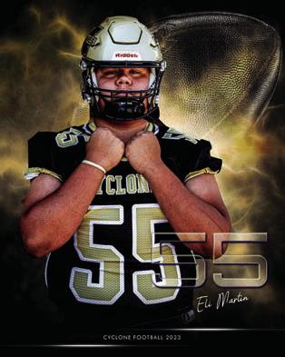 Eli Martin, Sophomore, Second Team Defensive Lineman, Honorable Mention Offensive Lineman KKR Photography