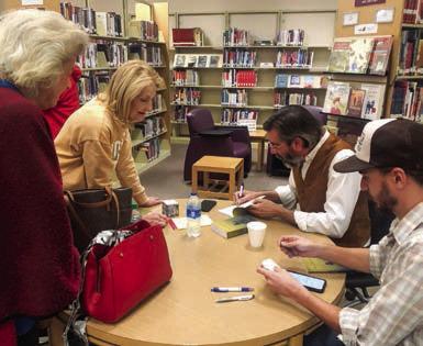 Collingsworth Library hosts author Wes Reeves’ ‘Yellow Dirt’ book signing