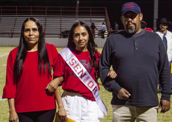 Sabrina Segovia is the daughter of Abigail Castaneda and Angel Segovia. Sabrina has run for the Lady Rocket cross country team for three years.