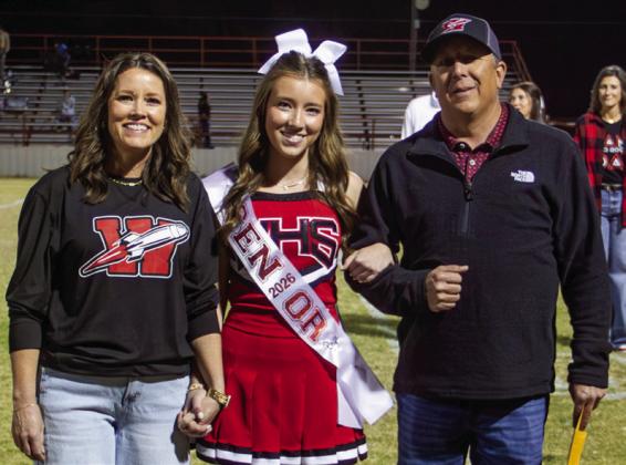 Bryn Phillips is the daughter of Cody and Kim Phillips. Bryn has been a varsity cheerleader for the Skyrockets for two years.