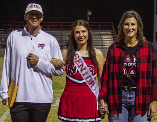 Brynlee Proffitt is the daughter of Coach Greg and Heather Proffitt. Brynlee has been a varsity cheerleader for the Skyrockets for three years.