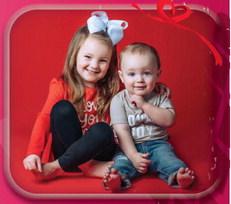 McLaryn James, 4, and Stryde Wayne, 1, are the children of Landry and Bailey Barton, of O’Donnell, grandchildren of Brad and Ashley Long, of Wellington, and Wayne and Kathy Barton, of O’Donnell, and the great-granddaughter of Benson and Betty Long, of Wellington.
