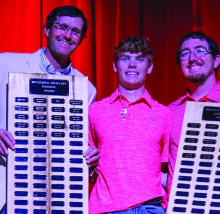 Wellington athletes honored at awards ceremony