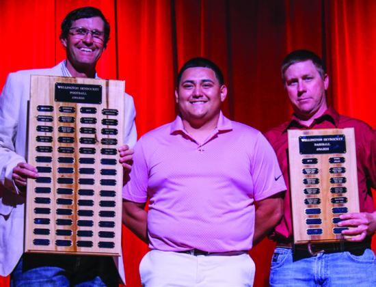 Wellington athletes honored at awards ceremony