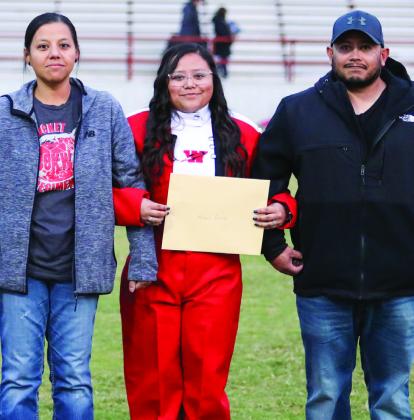 Makaila Granadoz is the daughter of Gina and Aaron Granadoz. She has been a member of the Rocket Regiment for five years.