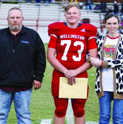 Corni Klassen is the son of Corni and Susie Klassen. He has played varsity football for the Rockets for one year and has been a member of the Rocket Regiment for five years.