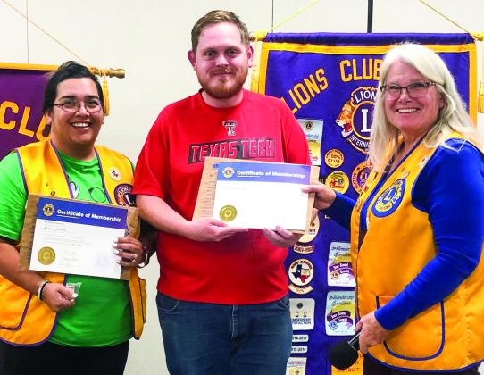 Wellington Lions Club recognizes new members