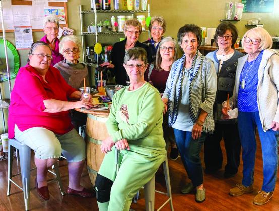 Modern Home Club meets at Bobcat Nutrition
