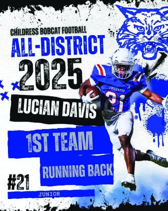 Lucian Davis, First Team Running Back