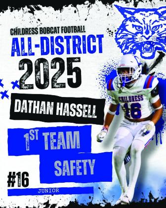 Dathan Hassell, First Team Safety