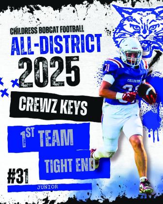 Crewz Keys, First Team Tight End