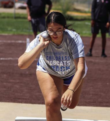 Childress athletes take on area round