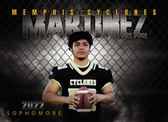 Jonathan Martinez, Sophomore, Honorable Mention Defensive Lineman