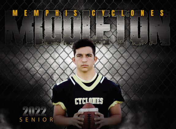 Jase Middleton, Senior, Honorable Mention, Defensive Lineman