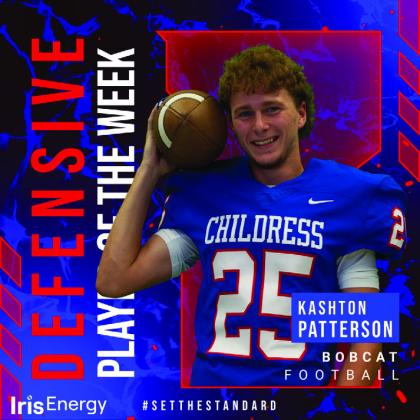 Bobcat sophomore Adam Garza is the Iris Energy Scout Team Player of the Week.