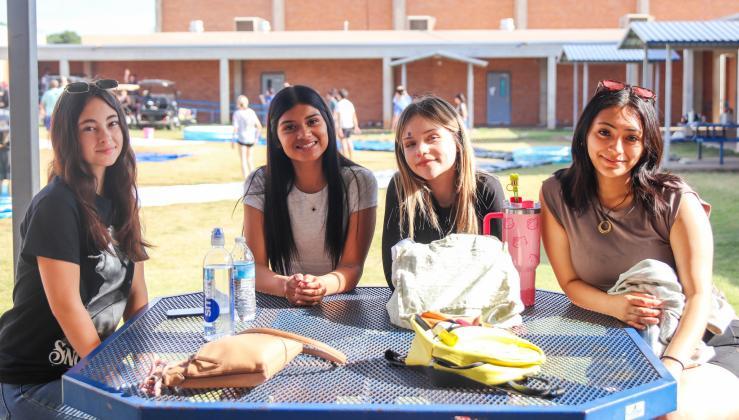 The Childress High School Class of 2026 hosts Senior Skip Day, skipping out on classes and attending a slip-and-slide party. CHILDRESS HIGH SCHOOL YEARBOOK