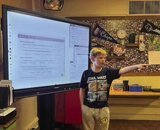 Childress Junior High School students celebrate busy first week of school