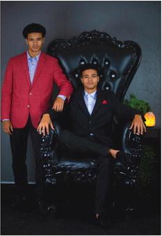 Jared and Jalyn Richardson, senior basketball players at Bethel College Kansas, have turned their TikTok fame into a successful career as models and actors, landing principal roles in commercials and even starting their own podcast. Courtesy Photo