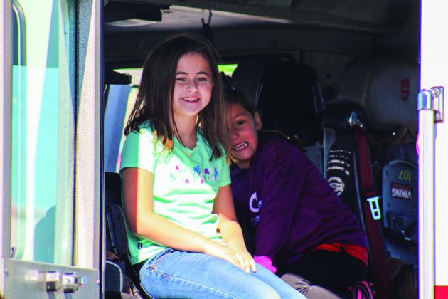 Childress Fire Department welcomes children to Touch-a-Truck during Tractor Supply Co.’s Hometown Heroes event Saturday, Nov. 1 in Childress.