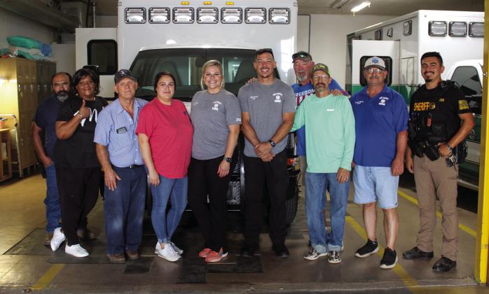 Hall County EMS unveils new ambulance