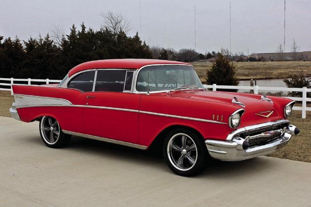 A 1957 Chevrolet Bel-Air