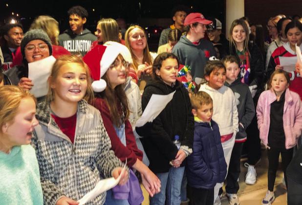 Collingsworth youth serenade residents with Christmas carols
