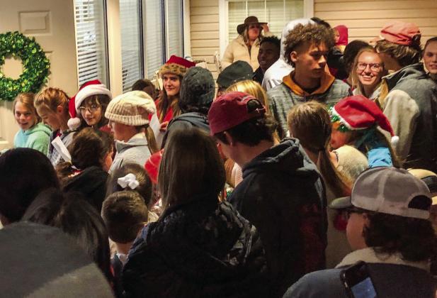 Collingsworth youth serenade residents with Christmas carols