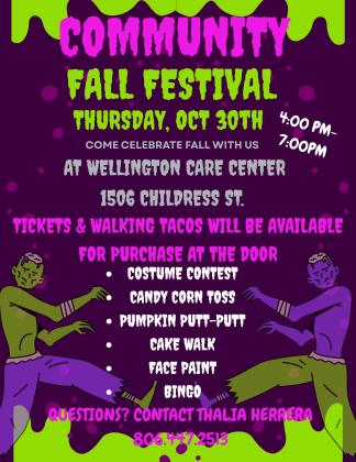 Wellington Care Center creates fall festival fun