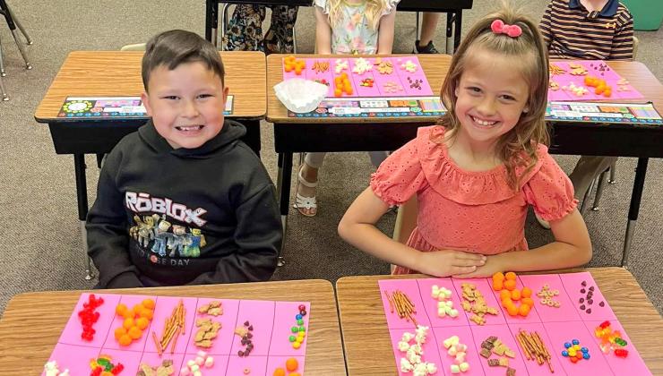 Childress Elementary School students celebrate 120 days of learning