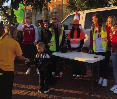 Collingsworth County 4-H: Best Halloween Group Spirit The Red River Sun/Bev Odom
