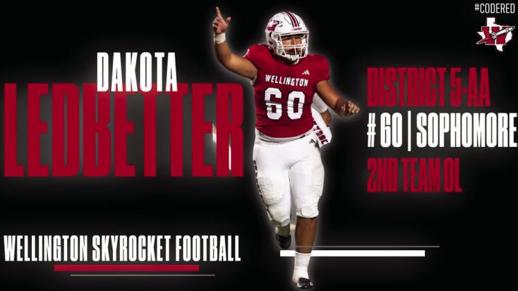 Dakota Ledbetter, Second Team Offensive Lineman