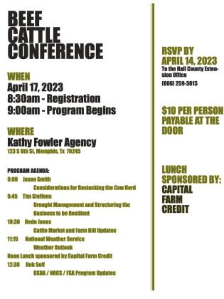 Beef Cattle Conference to be held in Memphis