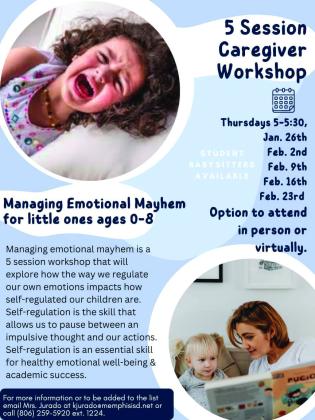 Memphis ISD to hold CaregiverWorkshop