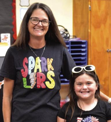 Wellington Elementary School Sparklers  partake in Meet the Teacher