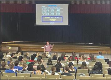 Area students build ACT test taking skills