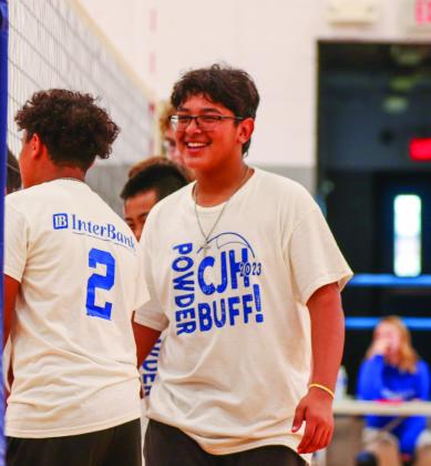 Bobkittens compete in powderbuff volleyball