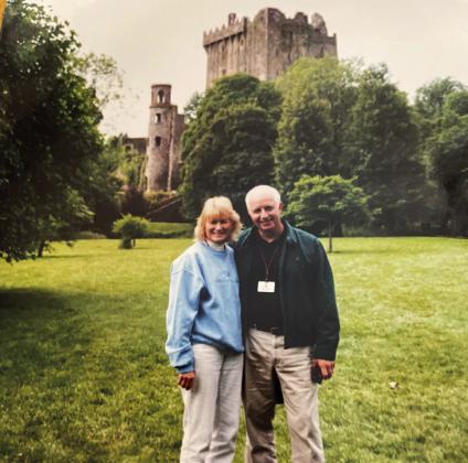 Mike and Claudia Wolf at Blarney Castle Ireland in 2005. Courtesy Photos