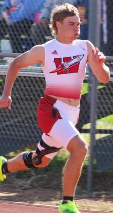 Wellington warms up at Rocket Relays