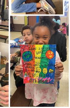 Austin Elementary School Gifted and Talented (GT) students write and illustrate books about kindness, a step in The Great Kindness Challenge. Through the project, the students learned ways to show kindness and set an example for others to follow, as well as how to speak kind words, think kind thoughts and act in kind ways. Photos Courtesy of Memphis ISD