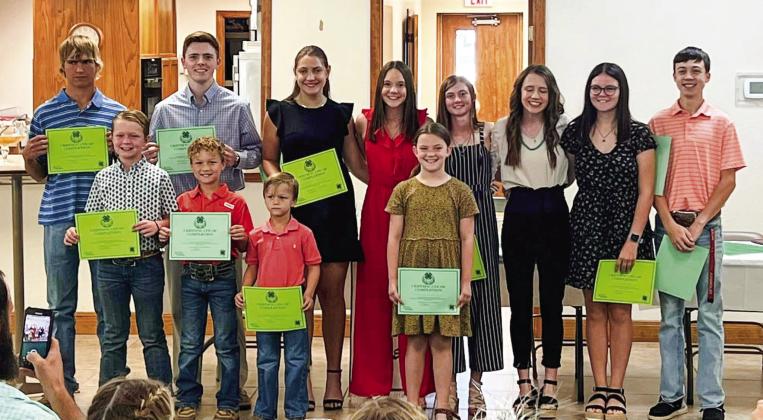 Gold Star recipient,All-Around 4-H member recognized at annual Hall County 4-H banquet