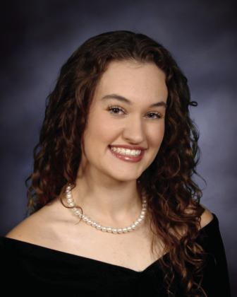 The Memphis High School Valedictorian is Maggie Cook. Photos Courtesy of Memphis ISD