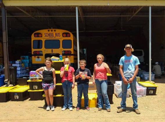 Hall County 4-Hers provide assistance in Matador