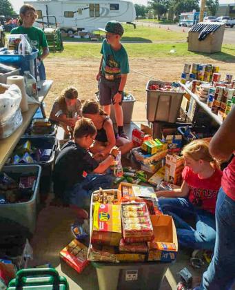 Hall County 4-Hers provide assistance in Matador