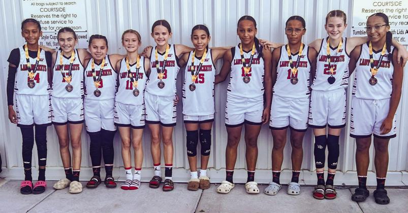 Youth basketball players keep busy schedule