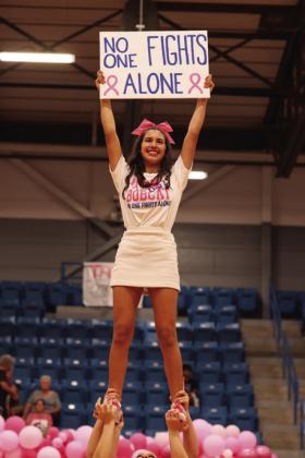 Bobcats ‘pink out’ breast cancer