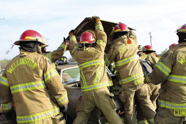 Extrication drill sharpens first responder skills