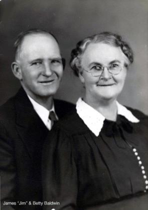 James “Jim” and Betty Baldwin