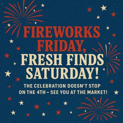 Following Fourth of July celebrations, the Childress Farmers Market, hosted the first and third Saturday of the month, will showcase fresh finds Saturday, July 5 on Commerce St. in downtown Childress. “We’ve had several people asking, and yes, we will be having our farmers market on Saturday,” Childress Farmers Market said. “The celebration doesn’t stop on the fourth — see you at the market. Childress Farmers Market