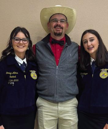 Memphis,Wellington FFA represent at Greenbelt District Meeting